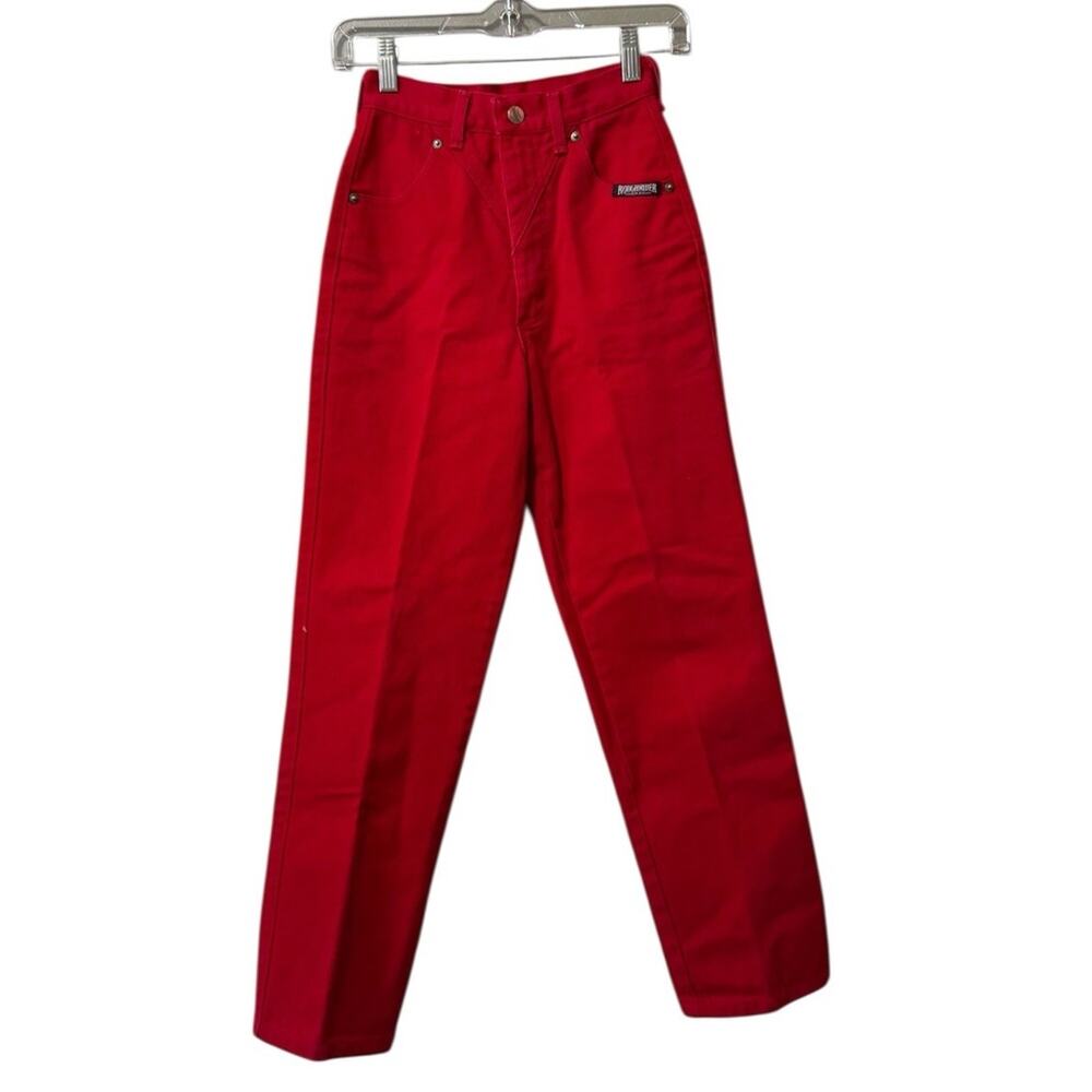 Rough Rider Women's Western/Rodeo Jeans Circle T Size‎ 0 USA Red Country Vintage